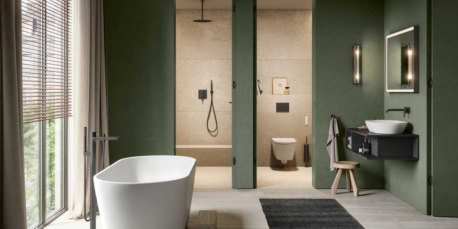 Illustratie van de warme luchtföhn van een Duravit SensoWash
