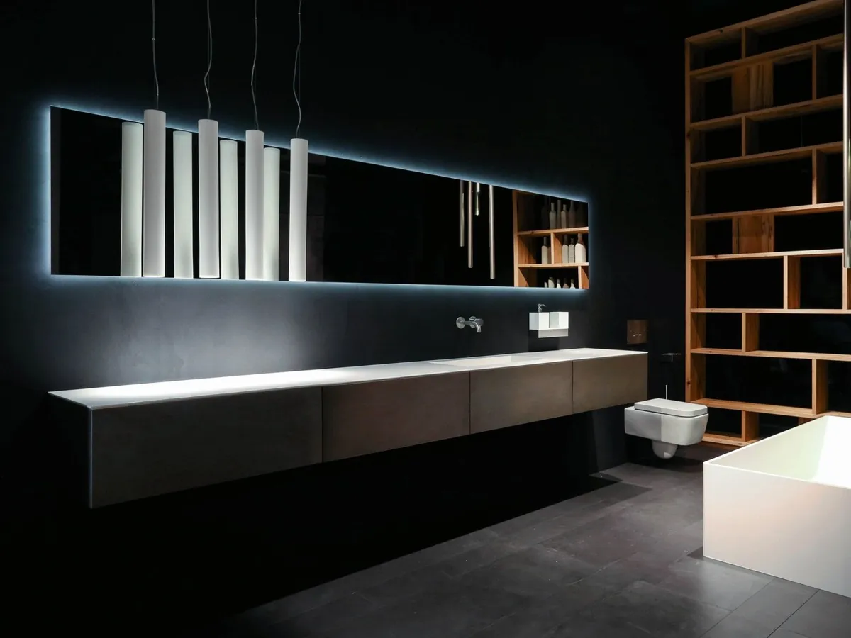 RiFRA K.KUBE | Metal Bronze Corian top