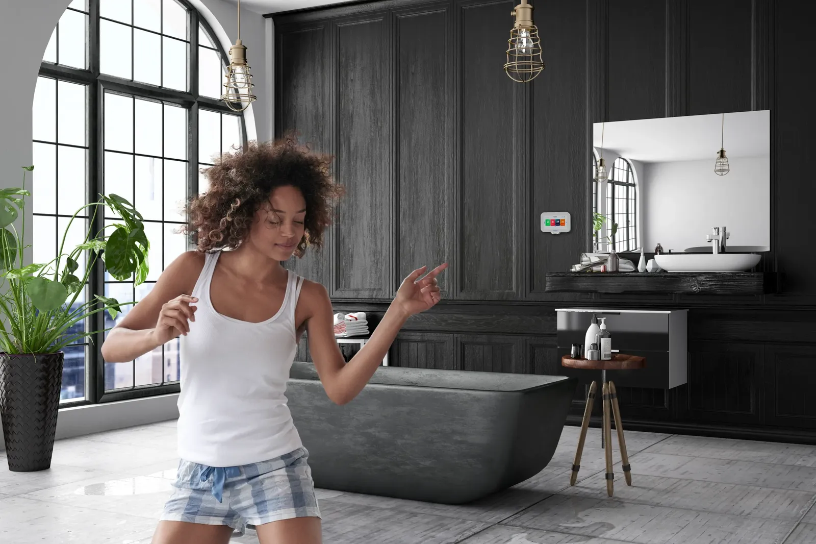 Aquasound badkamer