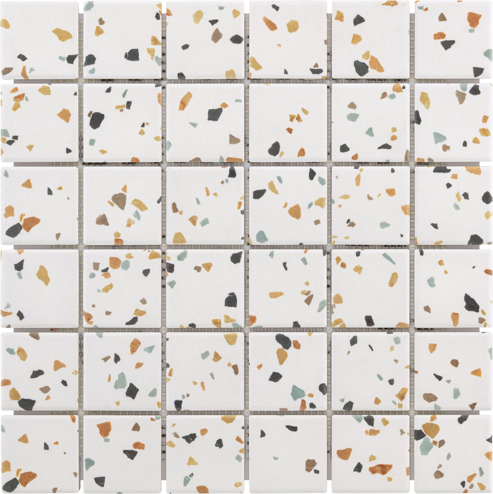 Terrazzo mozaïek met spikkels