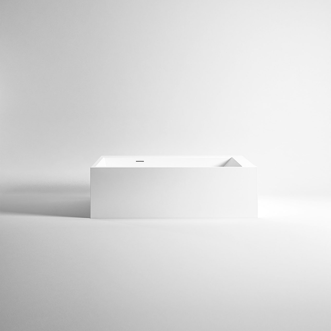 Solid surface bad met verhoogde rand van Rexa Design