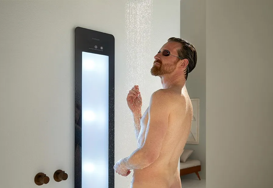 Sunshower badkamer