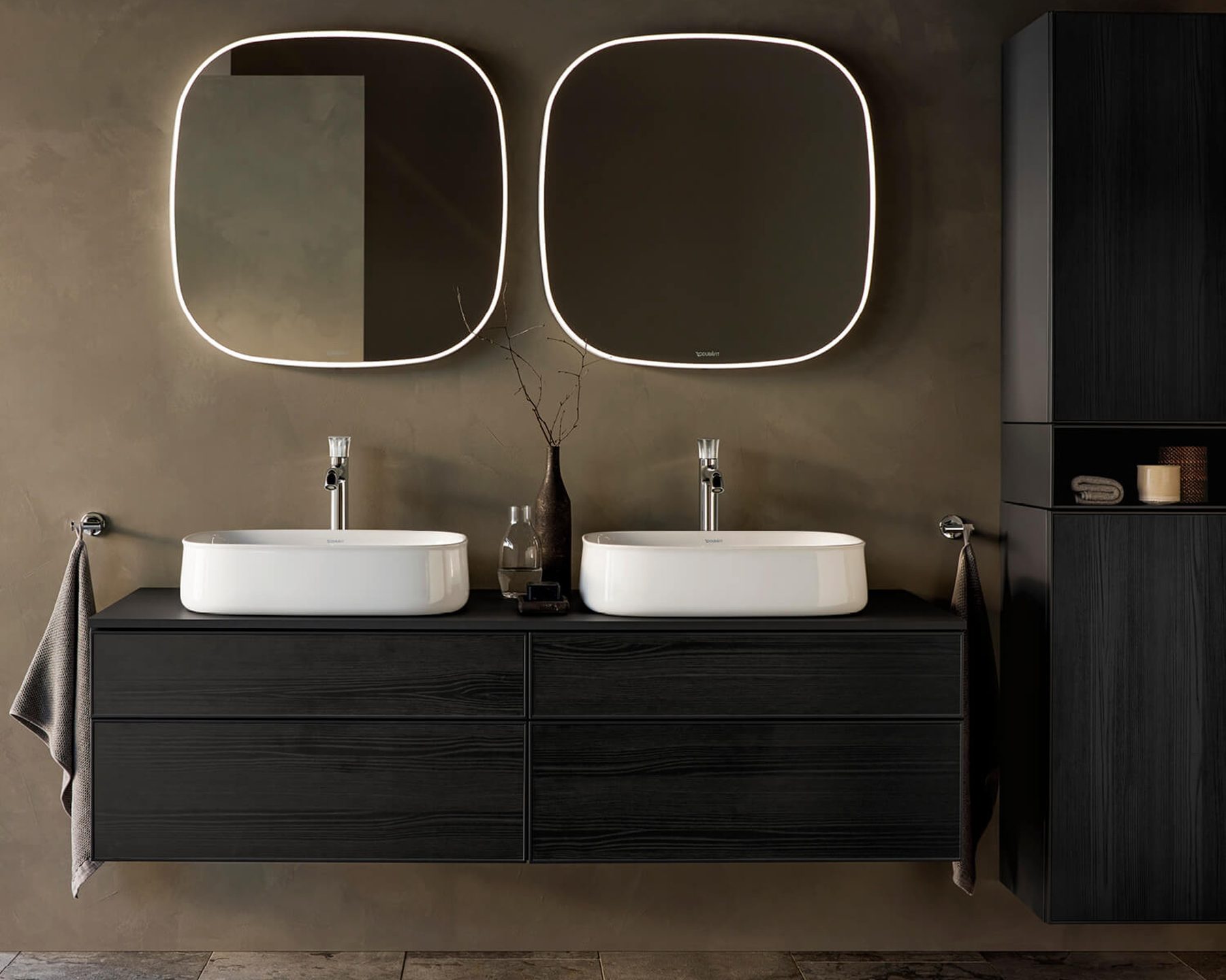 Modulair badkamermeubel uit de Duravit Zencha serie