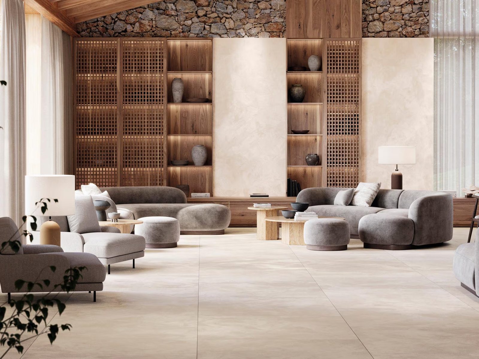Beige / zandkleurig badkamer