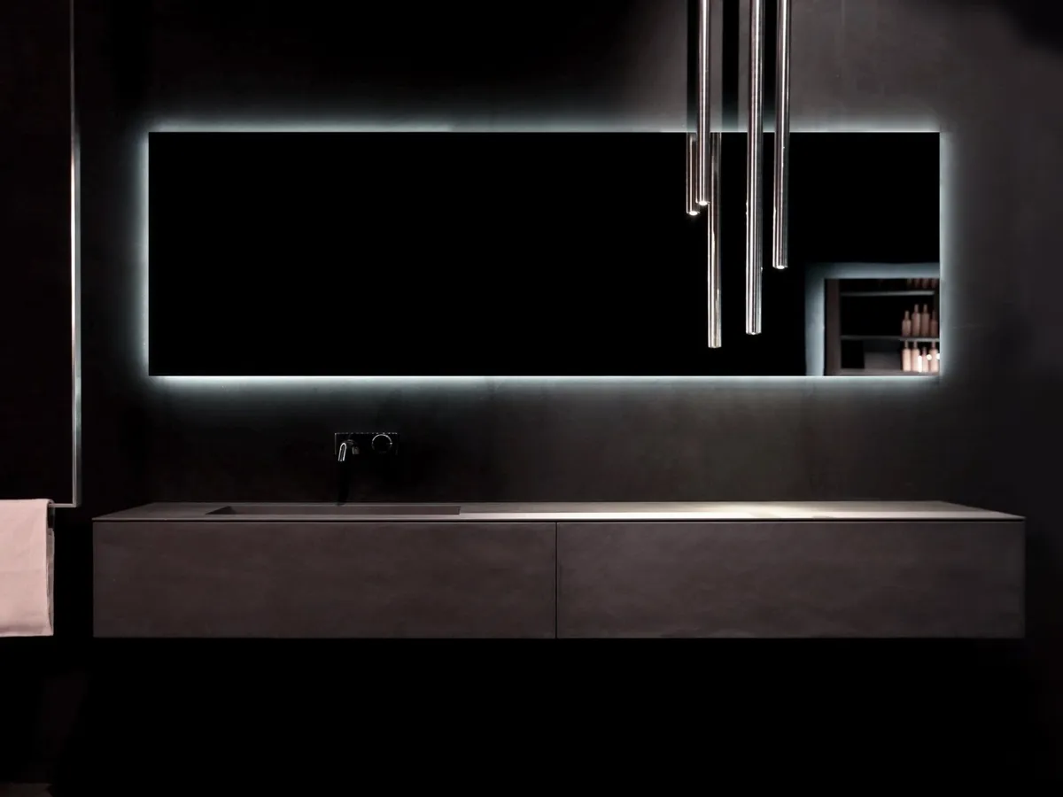 RiFRA K.KUBE | Black cement and Ceramic Stone top