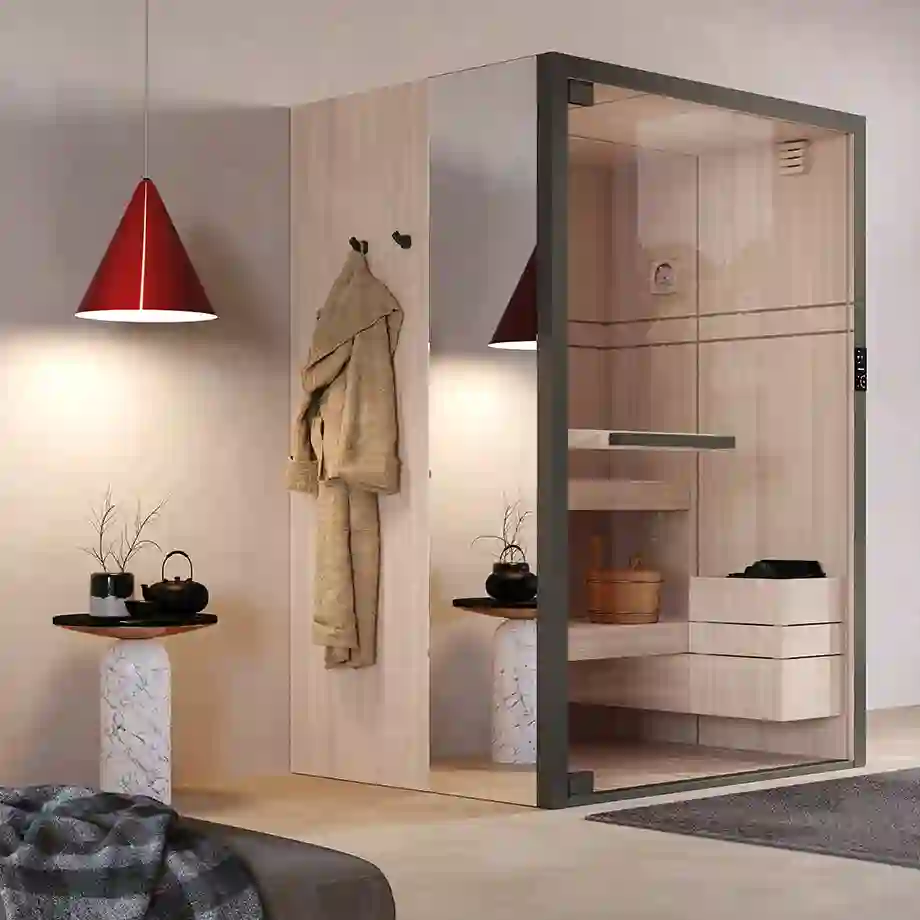 Celsius Sauna interieurdetail