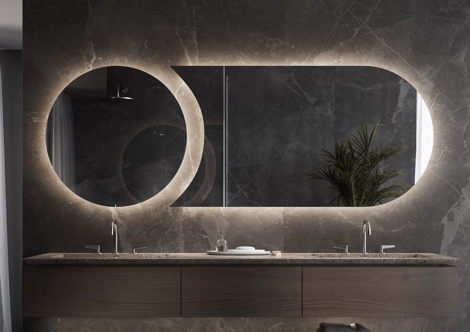 Design spiegel Split