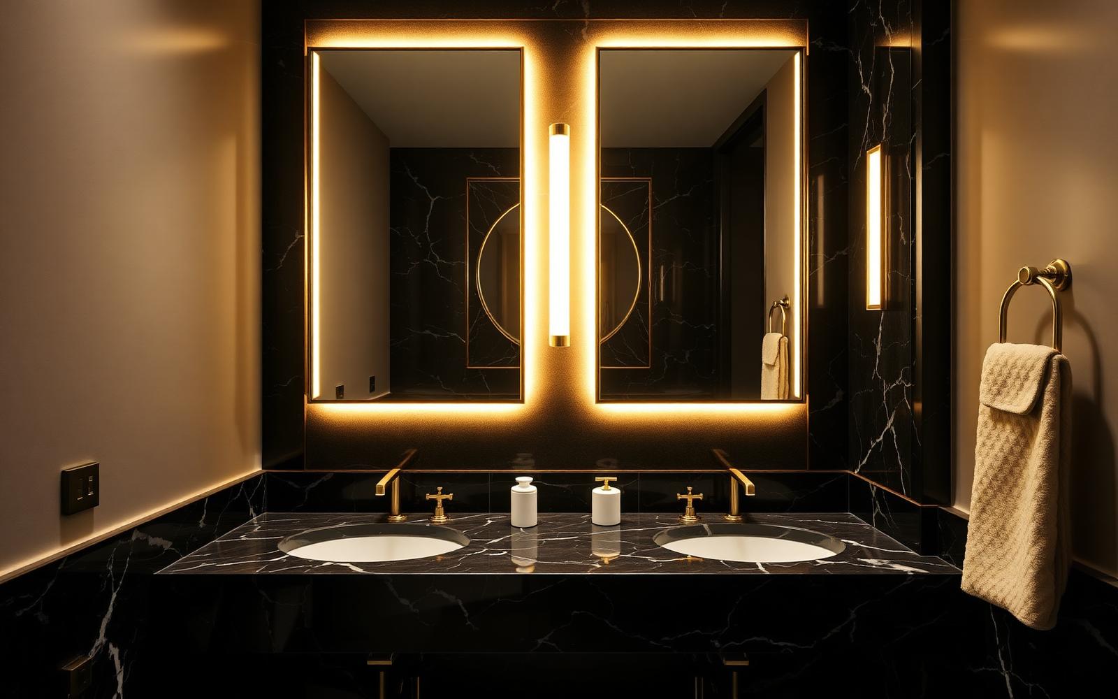 Hotel-chique badkamer